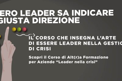 il vero leader sa indicare la giusta direzione
