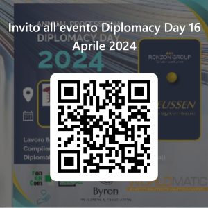 Invito all'evento Diplomacy Day 16 Aprile 2024